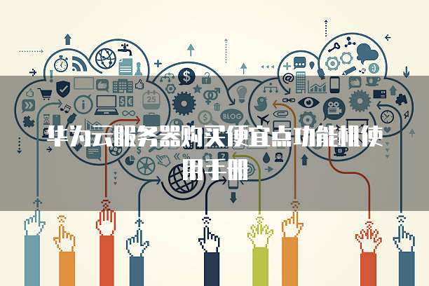 华为云服务器购买便宜点功能机使用手册