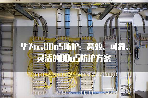 华为云DDoS防护:高效、可靠、灵活的DDoS防护方案