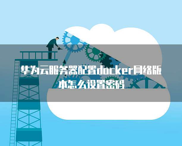 华为云服务器配置docker网络版本怎么设置密码