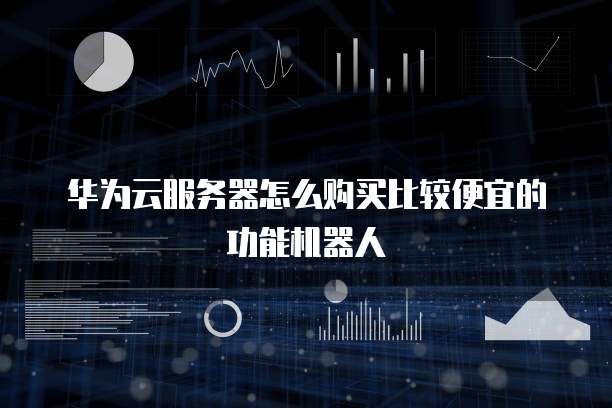 华为云服务器怎么购买比较便宜的功能机器人