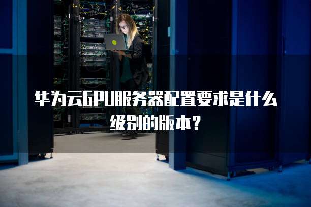 华为云GPU服务器配置要求是什么级别的版本?