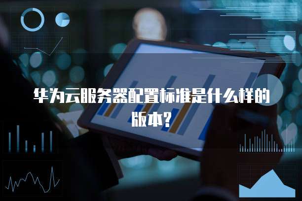 华为云服务器配置标准是什么样的版本?