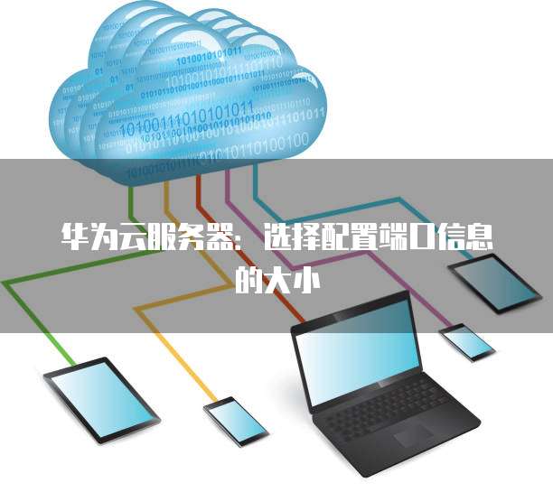 华为云服务器:选择配置端口信息的大小