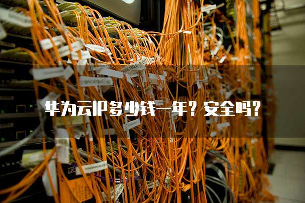 华为云IP多少钱一年?安全吗?