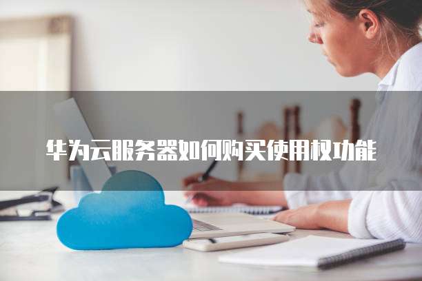 华为云服务器如何购买使用权功能