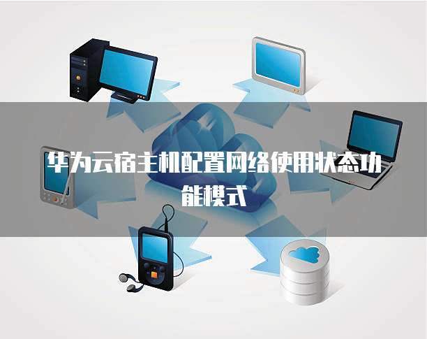 华为云宿主机配置网络使用状态功能模式