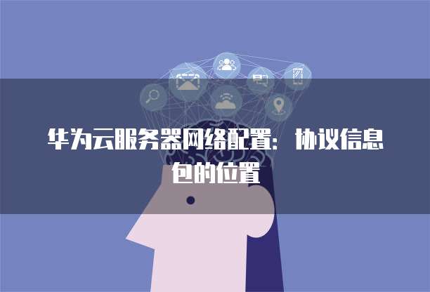 华为云服务器网络配置:协议信息包的位置