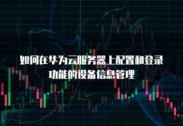 如何在华为云服务器上配置和登录功能的设备信息管理