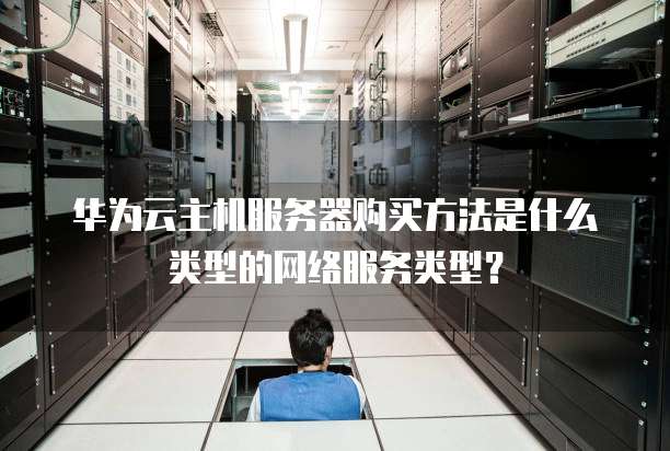 华为云主机服务器购买方法是什么类型的网络服务类型？