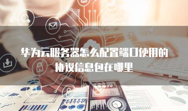 华为云服务器怎么配置端口使用的协议信息包在哪里