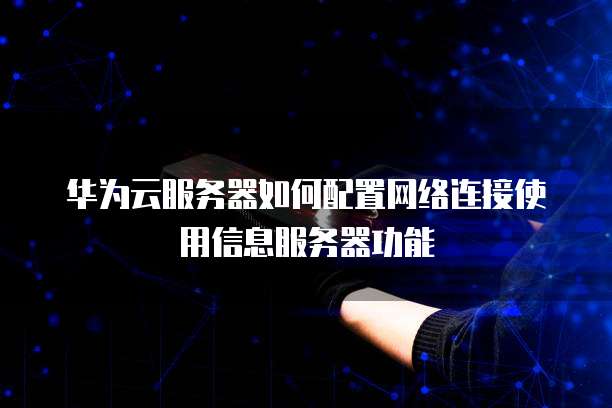 华为云服务器如何配置网络连接使用信息服务器功能