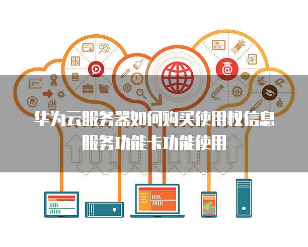 华为云服务器如何购买使用权信息服务功能卡功能使用