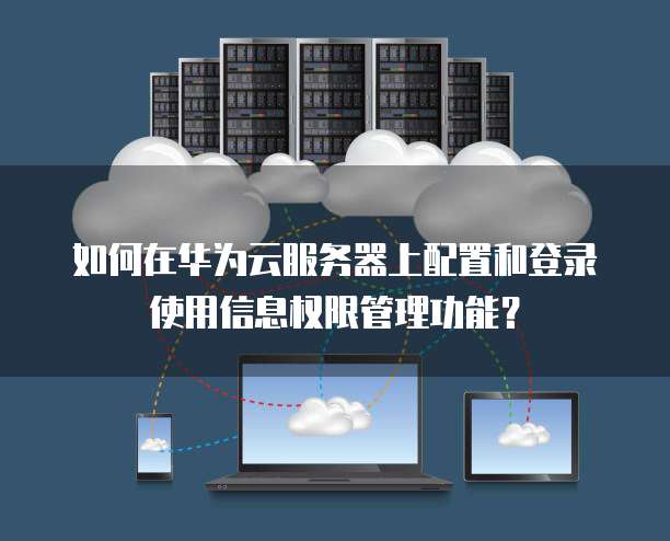 如何在华为云服务器上配置和登录使用信息权限管理功能?