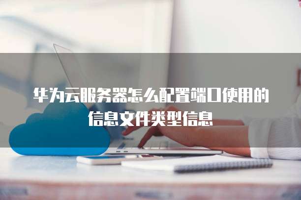 华为云服务器怎么配置端口使用的信息文件类型信息