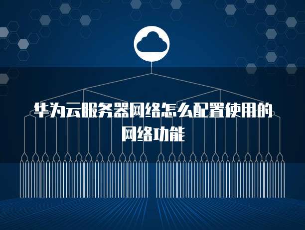 华为云服务器网络怎么配置使用的网络功能