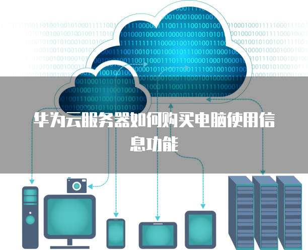 华为云服务器如何购买电脑使用信息功能