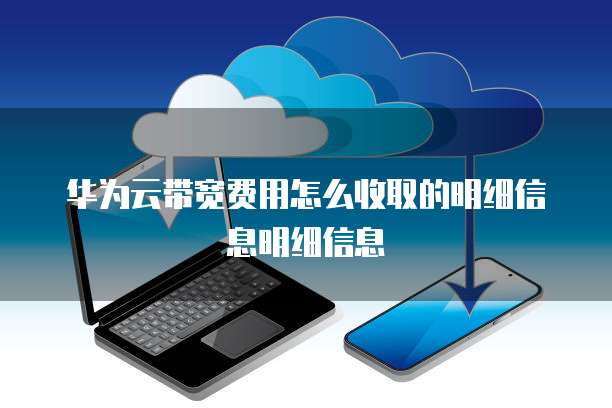 华为云带宽费用怎么收取的明细信息明细信息