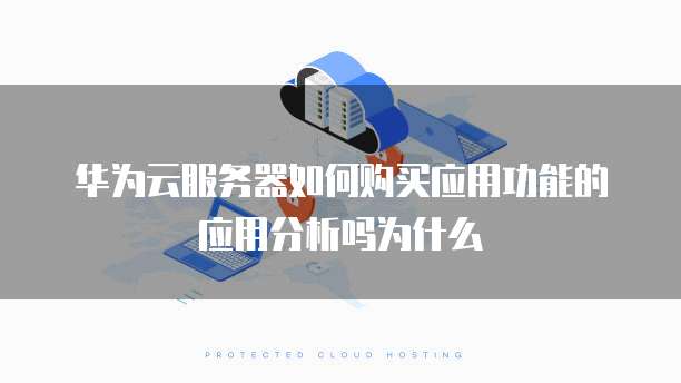 华为云服务器如何购买应用功能的应用分析吗为什么