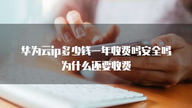 华为云ip多少钱一年收费吗安全吗为什么还要收费