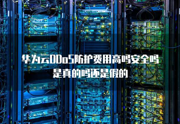 华为云DDoS防护费用高吗安全吗是真的吗还是假的