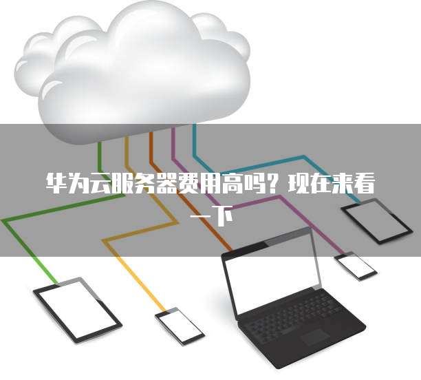 华为云服务器费用高吗?现在来看一下