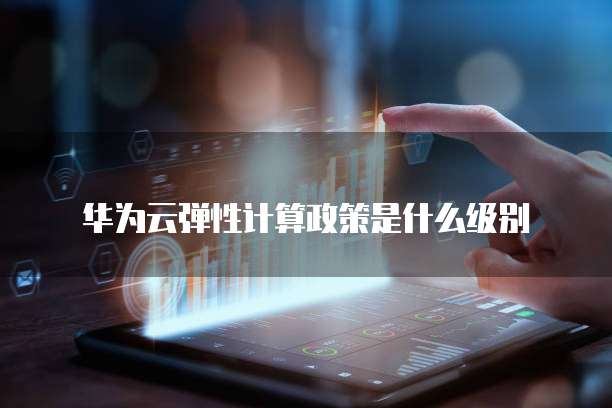 华为云弹性计算政策是什么级别