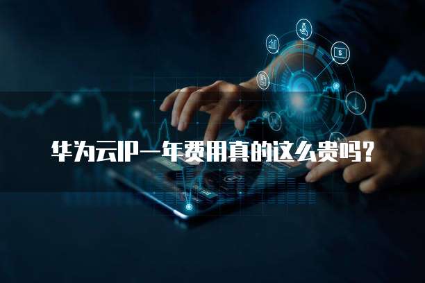 华为云IP一年费用真的这么贵吗?