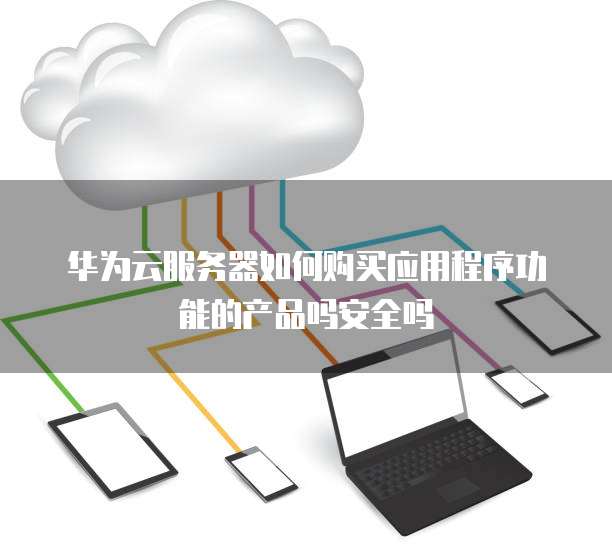 华为云服务器如何购买应用程序功能的产品吗安全吗