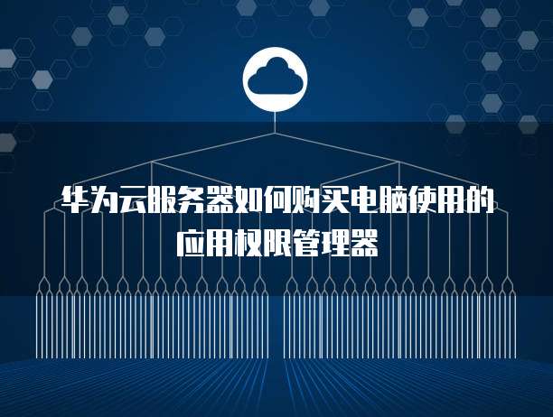 华为云服务器如何购买电脑使用的应用权限管理器