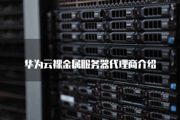 华为云裸金属服务器代理商介绍