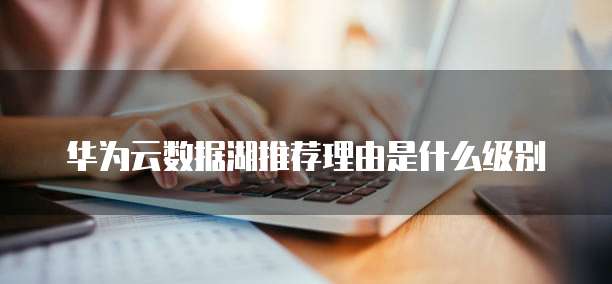 华为云数据湖推荐理由是什么级别