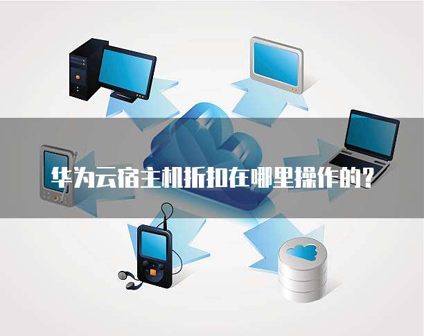 华为云宿主机折扣在哪里操作的？