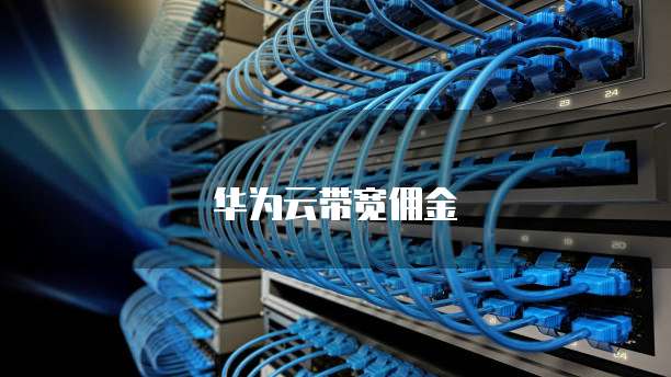 华为云带宽佣金