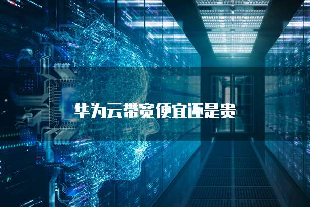华为云带宽便宜,华为云带宽便宜还是贵