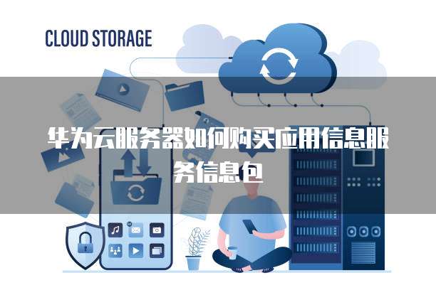 华为云服务器如何购买应用信息服务信息包