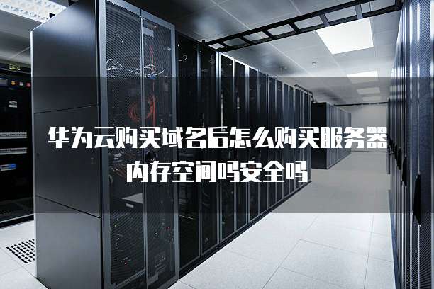 华为云购买域名后怎么购买服务器内存空间吗安全吗
