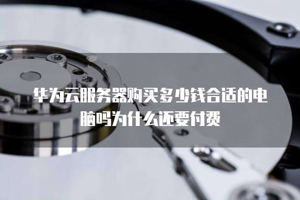 华为云服务器购买多少钱合适的电脑吗为什么还要付费