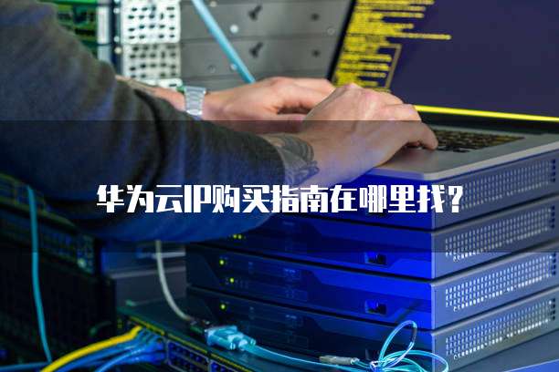 华为云IP购买指南在哪里找？