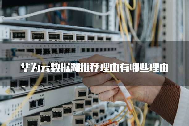 华为云数据湖推荐理由有哪些理由