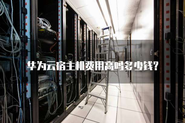 华为云宿主机费用高吗多少钱?