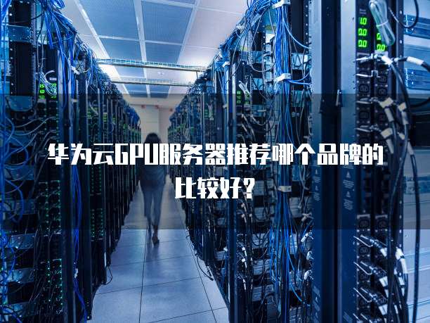 华为云GPU服务器推荐哪个品牌的比较好?