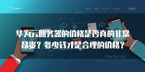 华为云服务器的价格是否真的非常昂贵？多少钱才是合理的价格？