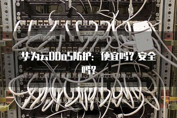 华为云DDoS防护:便宜吗?安全吗?