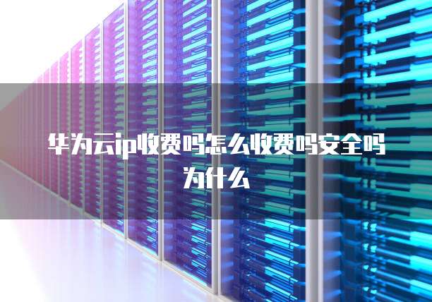 华为云ip收费吗怎么收费吗安全吗为什么
