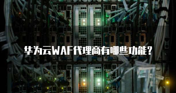 华为云WAF代理商有哪些功能?