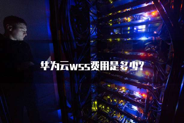 华为云wss费用是多少？