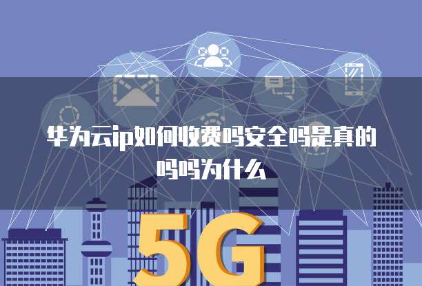 华为云ip如何收费吗安全吗是真的吗吗为什么