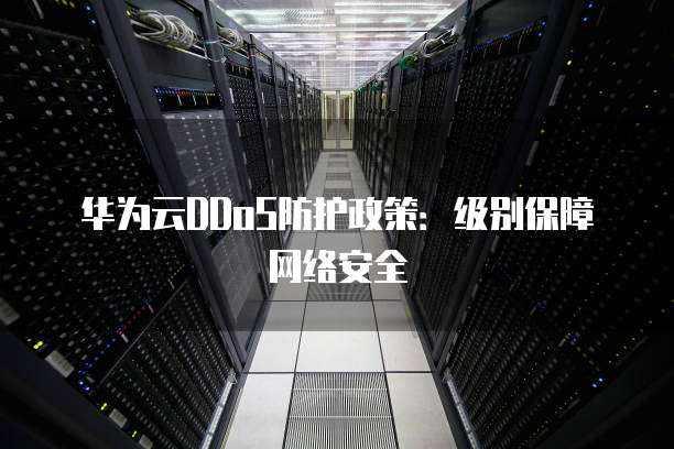 华为云DDoS防护政策：级别保障网络安全