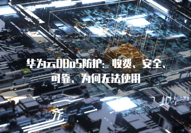 华为云DDoS防护：收费、安全、可靠、为何无法使用
