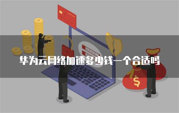 华为云网络加速多少钱一个合适吗